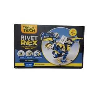 NIB Elenco Teach Tech Rivet-Rex 12 Solar Hydraulic Robot STEM Kit